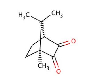 (1S)-(&plus;)-Camphorquinone (CAS 2767-84-2) - chemical structure image