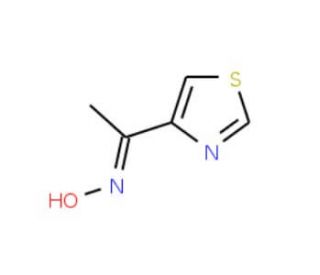 (1Z)-1-(1,3-thiazol-4-yl)ethanone oxime - chemical structure image