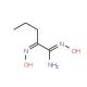 (1Z,2E)-N′-hydroxy-2-(hydroxyimino)pentanimidamide - chemical structure image