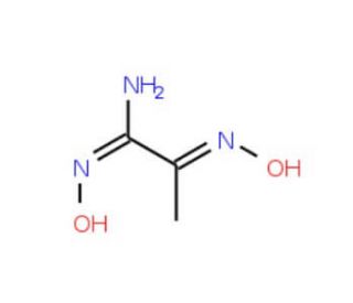 (1Z,2E)-N&prime;-hydroxy-2-(hydroxyimino)propanimidamide - chemical structure image