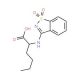 2-[(1,1-dioxido-1,2-benzisothiazol-3-yl)amino]hexanoic acid - chemical structure image