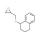 2-[(1,2,3,4-tetrahydronaphthalen-1-yloxy)methyl]oxirane (CAS 80910-10-7) - chemical structure image