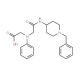 [{2-[(1-Benzylpiperidin-4-yl)amino]-2-oxoethyl}(phenyl)amino]acetic acid - chemical structure image