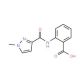 2-[(1-Methyl-1H-pyrazole-3-carbonyl)-amino]-benzoic acid (CAS 385383-59-5) - chemical structure image