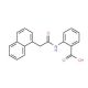 2-[(1-naphthylacetyl)amino]benzoic acid (CAS 101895-37-8) - chemical structure image