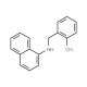 2-[(1-naphthylamino)methyl]phenol - chemical structure image
