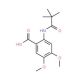 2-[(2,2-dimethylpropanoyl)amino]-4,5-dimethoxybenzoic acid - chemical structure image