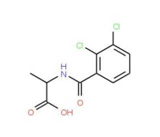2-[(2,3-dichlorophenyl)formamido]propanoic acid - chemical structure image