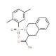 2-[(2,5-dimethylphenyl)sulfonyl]-1,2,3,4-tetrahydroisoquinoline-3-carboxylic acid - chemical structure image