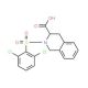 2-[(2,6-dichlorophenyl)sulfonyl]-1,2,3,4-tetrahydroisoquinoline-3-carboxylic acid - chemical structure image