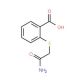 2-[(2-amino-2-oxoethyl)thio]benzoic acid - chemical structure image