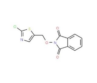 2-[(2-Chloro-1,3-thiazol-5-yl)methoxy]-1H-isoindole-1,3(2H)-dione - chemical structure image