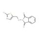 2-[(2-Chloro-1,3-thiazol-5-yl)methoxy]-1H-isoindole-1,3(2H)-dione - chemical structure image