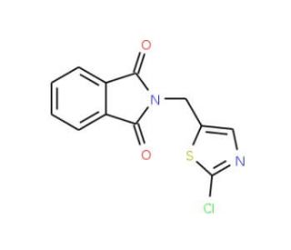 2-[(2-Chloro-1,3-thiazol-5-yl)methyl]-1H-isoindole-1,3(2H)-dione - chemical structure image