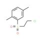 2-[(2-chloroethyl)sulfonyl]-1,4-dimethylbenzene - chemical structure image