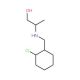 2-{[(2-chlorophenyl)methyl]amino}propan-1-ol (CAS 1118787-00-0) - chemical structure image