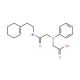 [{2-[(2-Cyclohex-1-en-1-ylethyl)amino]-2-oxoethyl}(phenyl)amino]acetic acid - chemical structure image