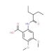 2-[(2-ethylbutanoyl)amino]-4,5-dimethoxybenzoic acid - chemical structure image