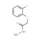 2-[(2-fluorophenyl)thio]acetohydrazide - chemical structure image