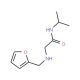 2-[(2-Furylmethyl)amino]-N-isopropylacetamide - chemical structure image