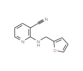 2-[(2-Furylmethyl)amino]nicotinonitrile (CAS 945347-58-0) - chemical structure image