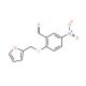 2-[(2-Furylmethyl)sulfanyl]-5-nitrobenzenecarbaldehyde - chemical structure image