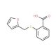 2-[(2-furylmethyl)thio]benzoic acid - chemical structure image