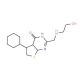 2-{[(2-hydroxyethyl)amino]methyl}-5-phenylthieno[2,3-d]pyrimidin-4(3H)-one - chemical structure image