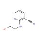 2-[(2-Hydroxyethyl)amino]nicotinonitrile (CAS 440102-32-9) - chemical structure image