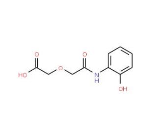 {2-[(2-Hydroxyphenyl)amino]-2-oxoethoxy}aceticacid - chemical structure image