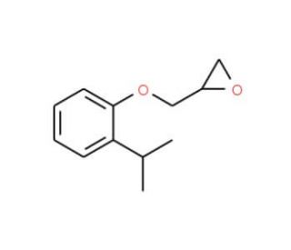 2-[(2-isopropylphenoxy)methyl]oxirane (CAS 5904-89-2) - chemical structure image