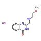 2-{[(2-methoxyethyl)amino]methyl}quinazolin-4(3H)-one hydrochloride (CAS 1049769-57-4) - chemical structure image
