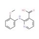 2-[(2-methoxyphenyl)amino]nicotinic acid (CAS 114501-02-9) - chemical structure image