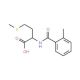 2-[(2-methylbenzoyl)amino]-4-(methylthio)butanoic acid (CAS 65054-80-0) - chemical structure image