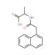 2-[(2-naphthalen-1-ylacetyl)amino]propanoic acid - chemical structure image