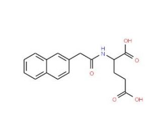 2-[(2-naphthylacetyl)amino]pentanedioic acid - chemical structure image