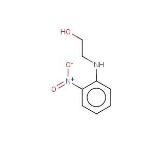 2-[(2-nitrophenyl)amino]ethanol (CAS 4926-55-0) - chemical structure image