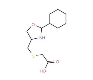 2-{[(2-phenyl-1,3-oxazol-4-yl)methyl]sulfanyl}acetic acid - chemical structure image