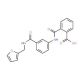 2-[(3-{[(2-Furylmethyl)amino]carbonyl}anilino)-carbonyl]benzoic acid - chemical structure image