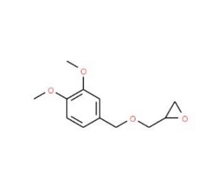 2-{[(3,4-dimethoxybenzyl)oxy]methyl}oxirane - chemical structure image