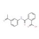 2-[(3-Acetylanilino)carbonyl]benzene-carboxylic acid - chemical structure image