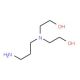 2-[(3-Aminopropyl)-(2-hydroxyethyl)amino]-ethanol (CAS 4985-85-7) - chemical structure image