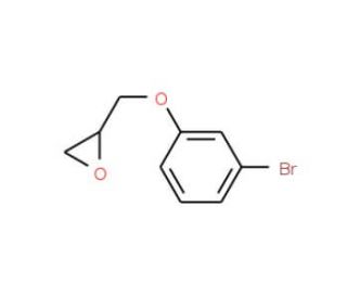 2-[(3-bromophenoxy)methyl]oxirane - chemical structure image