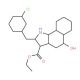 2-[(3-chlorophenyl)methyl]-5-hydroxy-1H-benz[g]indole-3-carboxylic acid, ethyl ester (CAS 1159576-98-3) - chemical structure