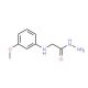 2-[(3-methoxyphenyl)amino]acetohydrazide - chemical structure image
