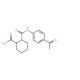 2-{[(4-Acetylphenyl)amino]-carbonyl}cyclohexanecarboxylic acid - chemical structure image