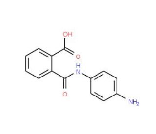 2-[(4-Aminoanilino)carbonyl]benzoic acid - chemical structure image