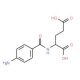 2-[(4-Aminobenzoyl)amino]pentanedioic acid (CAS 4230-33-5) - chemical structure image