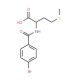 2-[(4-bromobenzoyl)amino]-4-(methylthio)butanoic acid - chemical structure image