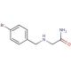 2-{[(4-bromophenyl)methyl]amino}acetamide - chemical structure image